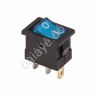 Выключатель клавишный 12V 15А (3с) ON-OFF синий с подсветкой Mini (RWB-206-1, SC-768) REXANT Выключатель клавишный 12V 15А (3с) ON-OFF синий с подсветкой Mini (RWB-206-1, SC-768) REXANT