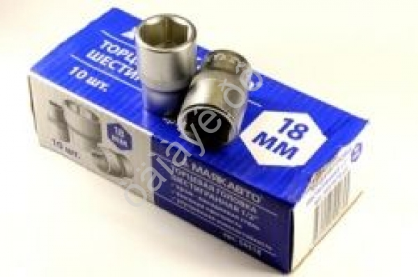 Головка 18мм 1/2" 6гр. МАЯКАВТО™ 1/10/150_ Головка 18мм 1/2" 6гр. МАЯКАВТО™ 1/10/150_