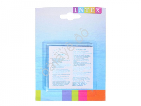 Ремкомплект для бассейнов и надувных изделий INTEX 49см2 (6шт) 59631  /1/36