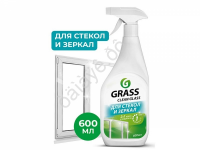 Очиститель стекол и зеркал CLEAN GLASS GRASS Универсальный нейтральный 600мл с курком /1/8