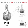 Светодиодные лампы MTF Light, серия MaxBeam Mini, H11/H9, 12V, 45W, 4500lm, 6000K, кулер, комплект. Светодиодные лампы MTF Light, серия MaxBeam Mini, H11/H9, 12V, 45W, 4500lm, 6000K, кулер, комплект.