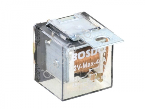 Реле 5 контактное 12v 40А (прозрачное) /10 Реле 5 контактное 12v 40А (прозрачное) /10