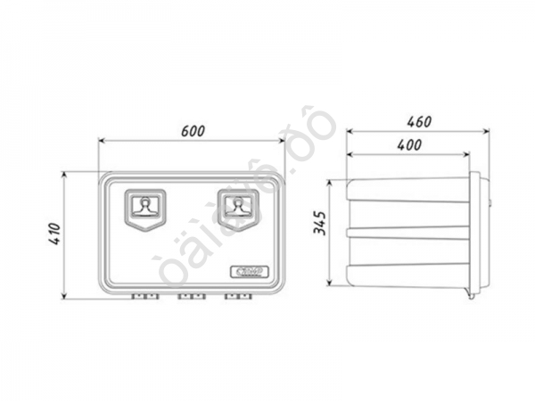 Ящик инструментальный FLYBOX 600