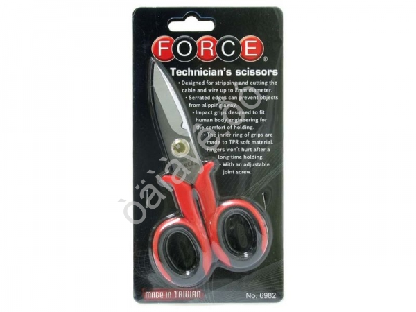 F6982 Ножницы технические L=145mm /1/12/72