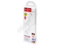 Дата-кабель USB-Type-C 1м, 3А, белый HOCO X87 (37шт в уп) Hoco
