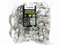 Хомут  32 - 50 мм"Ultima" нерж. (50шт-пакет) /50/500