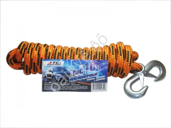 Трос (шнур плетёный) 10т 2кр. /1/9 Трос (шнур плетёный) 10т 2кр. /1/9