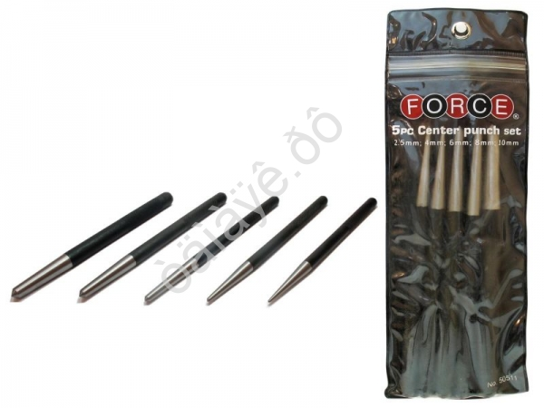 F50511 Набор кернеров 5предм. (2,5,4,6,8,10) /1