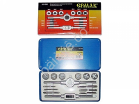 Набор метчиков и плашек 14пр. М3-М10  ЕРМАК