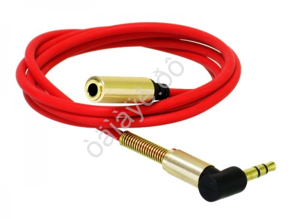 Аудио кабель AUX 3,5мм 1м угловой M2-0704