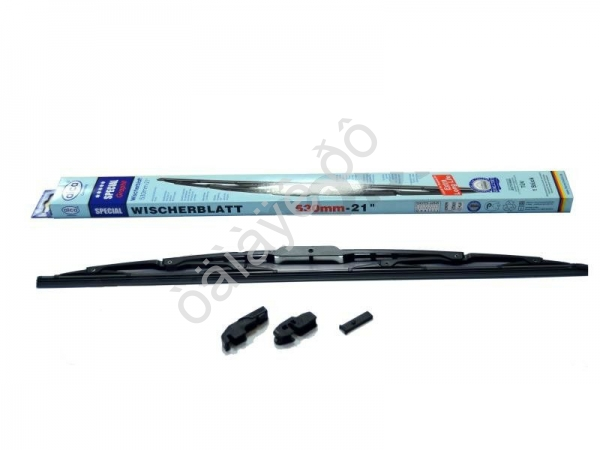 Щетка стеклоочистителя "ALCA" силикон/графит 53см 1/50