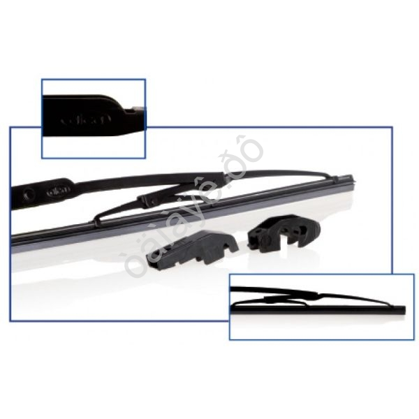 Щетка стеклоочистителя "ALCA" силикон/графит 53см 1/50