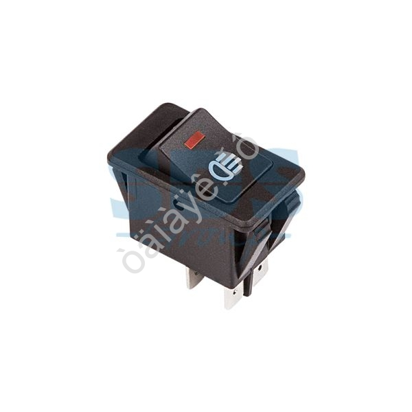 Переключатель 12V 35A (4c) ON-OFF красный с подсветкой Переключатель 12V 35A (4c) ON-OFF красный с подсветкой