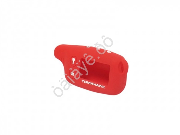 Чехол для брелока TOMAHAWK 9010NEW силиконовый красный