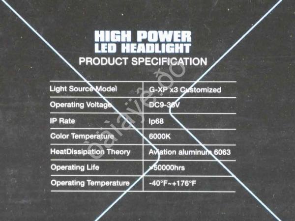 Светодиод 12-32V S7 H11 3000K Светодиод 12-32V S7 H11 3000K