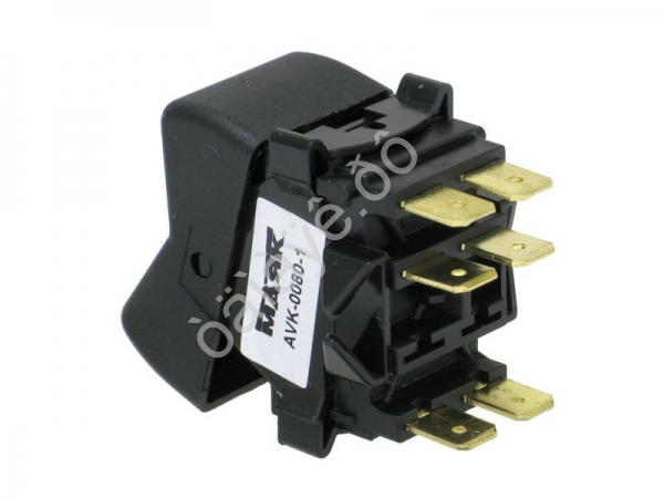 Переключатель клавиша для а/м КАМАЗ подъема платформы AVK-0080-1