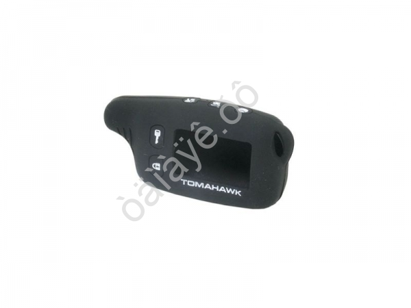 Чехол для брелока TOMAHAWK 9010NEW силиконовый черный Чехол для брелока TOMAHAWK 9010NEW силиконовый черный