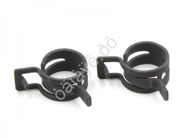 Хомут 20х12 пружинный черный для патрубков и шлангов "Маяк" (2шт.) МАЯК