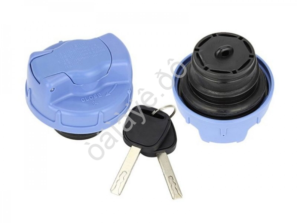 Крышка бака AT AdBlue  D=40мм с ключ. и защит., пластик, синяя (SHACMAN SHAANXI X3000 X6000)