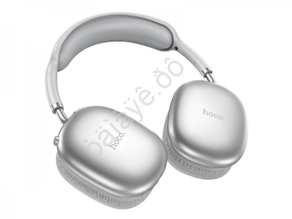 Наушники беспроводные накладные полноразмерные, серебристые HOCO W35 AIR (40шт в уп) Hoco