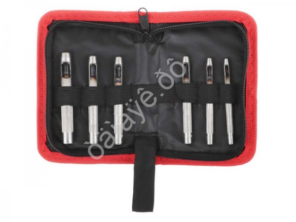 Набор пробойников 6 предметов 3.2, 4, 4.8, 5.6, 6.4, 8 мм ЕРМАК
