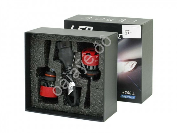 Светодиод 12-32V S7 HB4 (9006) 3000K Светодиод 12-32V S7 HB4 (9006) 3000K