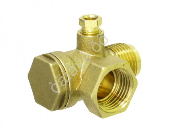 Обратный клапан для облегчения запуска М1/2-П1/2 латунь Обратный клапан для облегчения запуска М1/2-П1/2 латунь