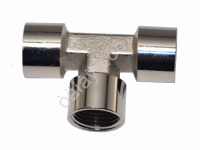 Фитинг-тройник 1/4" М-М-М