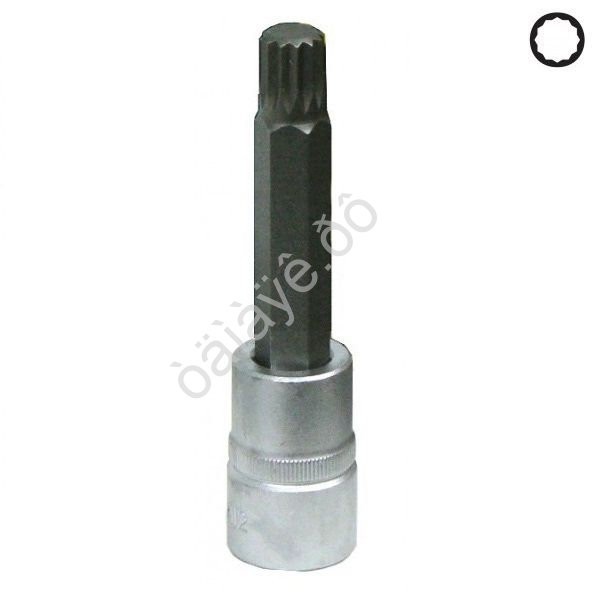 F34810010 Головка-бита 1/2"Spline М10 L=100mm F34810010 Головка-бита 1/2"Spline М10 L=100mm