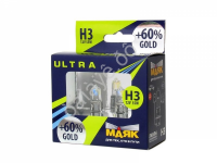 Лампа МАЯК ULTRA H3 12V 55W Pk22,5s GOLD +60% Лампа МАЯК ULTRA H3 12V 55W Pk22,5s GOLD +60%