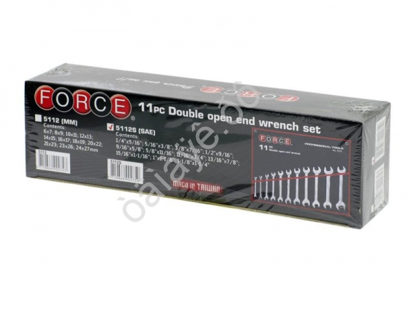 F5112S Набор рожковых ключей 11пр. (дюймовые) /10 F5112S Набор рожковых ключей 11пр. (дюймовые) /10