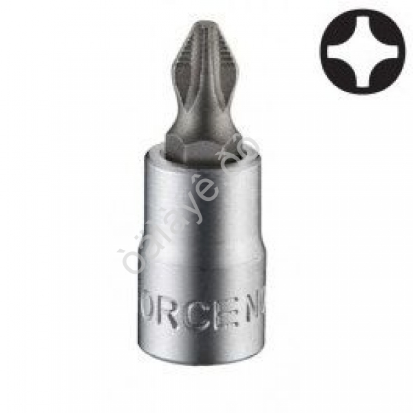 F321322 1/4" Головка бита крест РН.2 L-32мм  /1/20