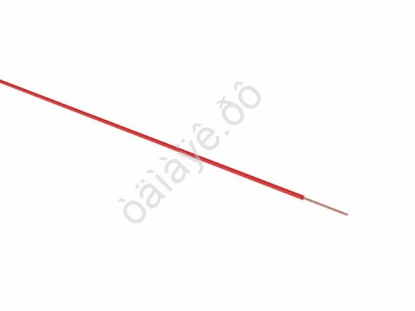 Провод одинарный (0,5) REXANT красный (100м) 1/10 Провод одинарный (0,5) REXANT красный (100м) 1/10