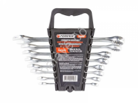 Набор ключей комбинированных, 8пр.(8,10,12-15,17,19мм), в пластиковом держателе Forsage