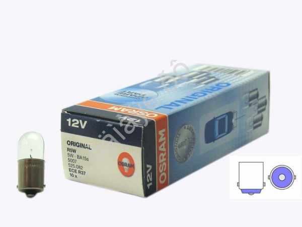 Лампа Osram R12-5W BA15S 5007 /10/50 Лампа Osram R12-5W BA15S 5007 /10/50