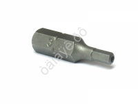 F124S2503 1/4" Бита-шестигранник с отверстием L=25мм S=3мм /10